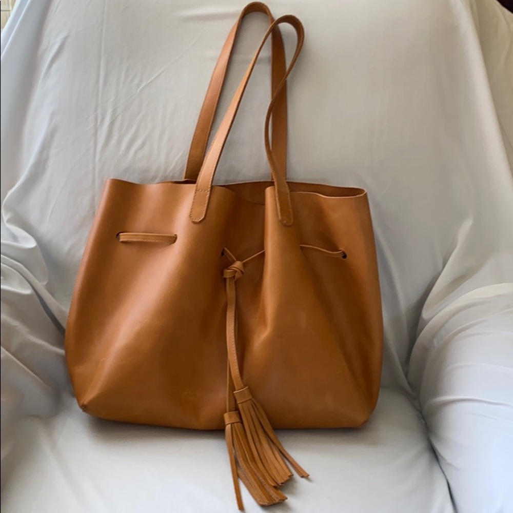 Able tote bag in Cognac